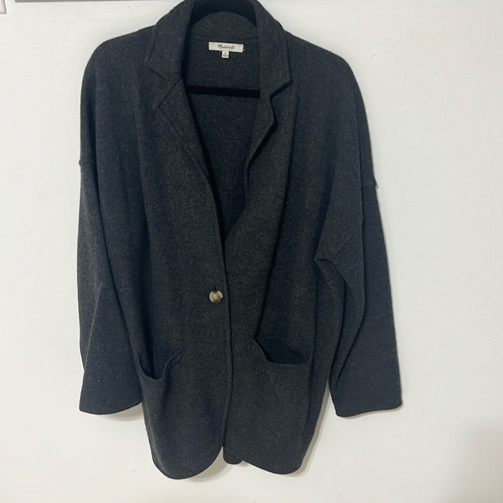 Madewell sweater blazer